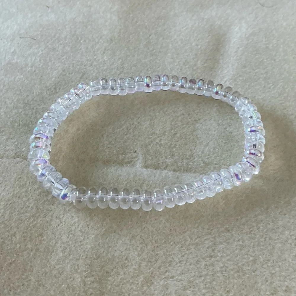 Iridescent Beaded Bracelet